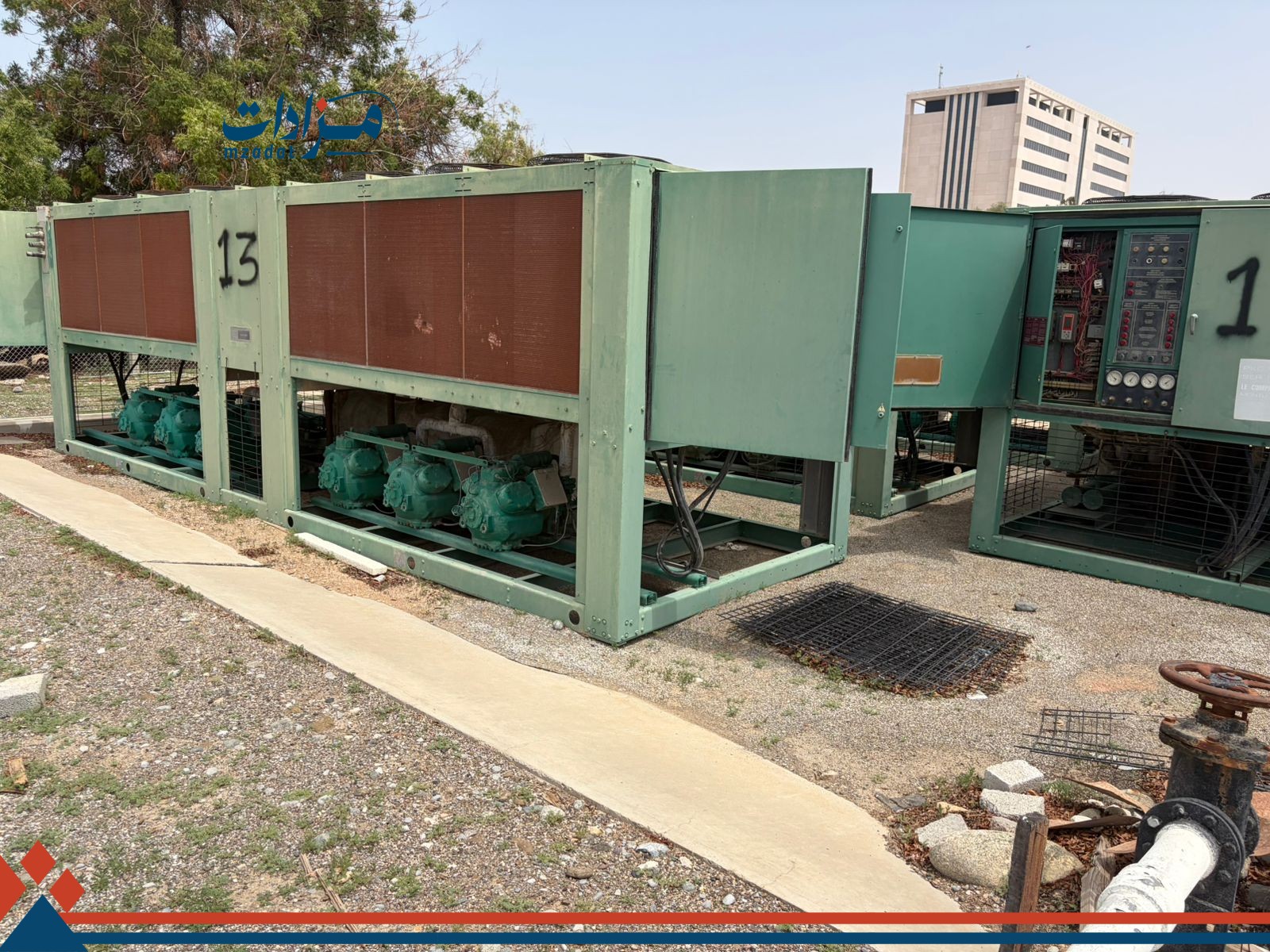 13-Air Cooled Chiller 4X150TR